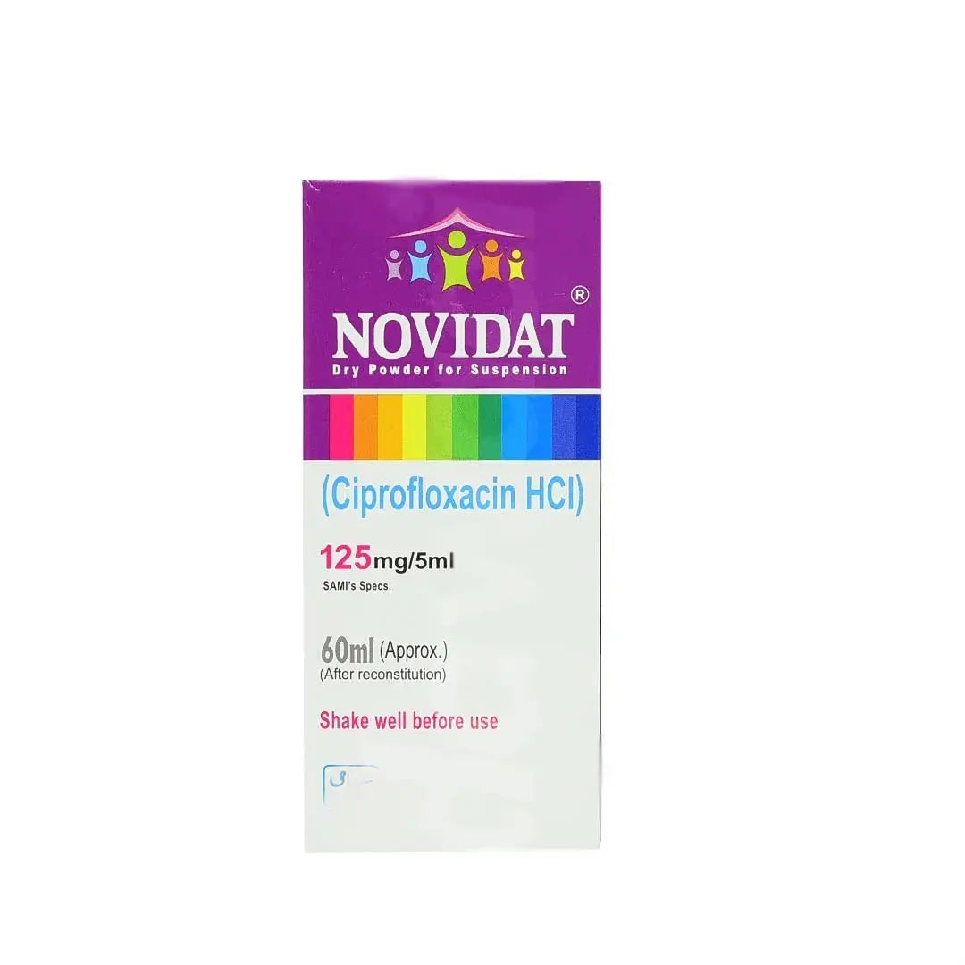 Novidat 60ml Suspension 125mg/5ml