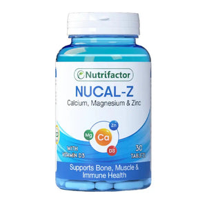 Nucal Z Tablets 30s – Calcium & Zinc Supplement for Bones and Immunity - Derma.pk
