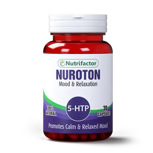 Nutrifactor Nuroton 5-HTP capsules for mood and emotional support