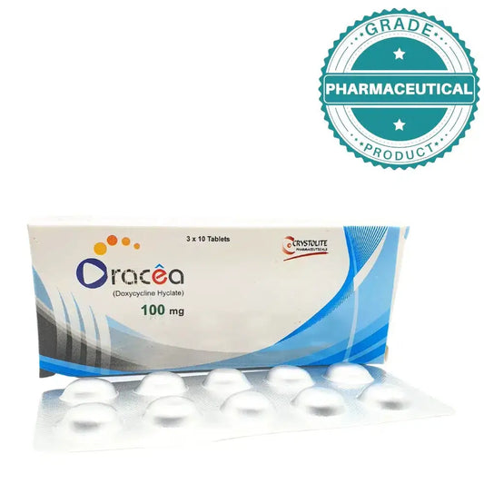 Oracea Tablets 100mg Pack of 10 Tablets