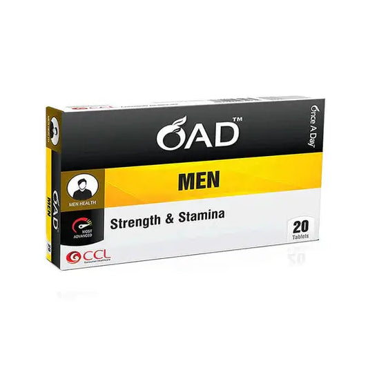 OAD Men Multivitamin Tablets 20s – Available in Pakistan