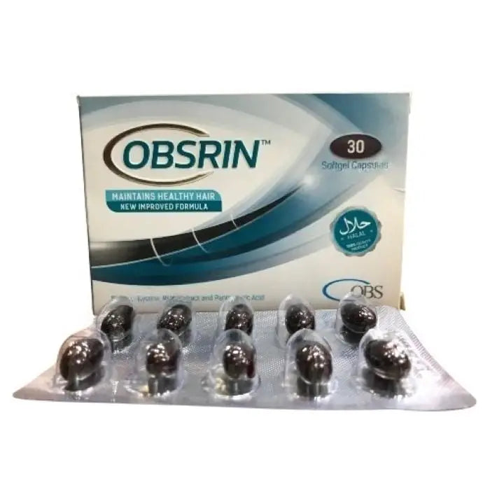 Obsrin Capsules – Healthy Hair Support with Biotin & Millet Extract