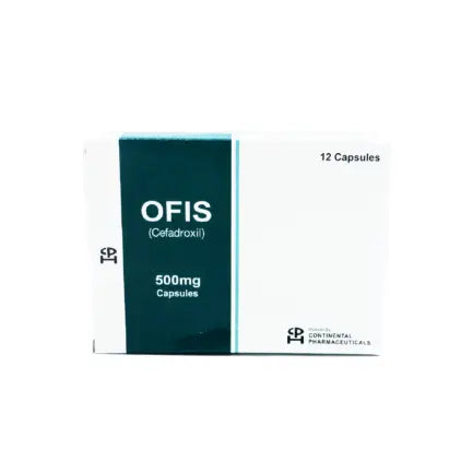 Ofis 500mg 12 Capsules ��� Antibiotic for Bacterial Infections