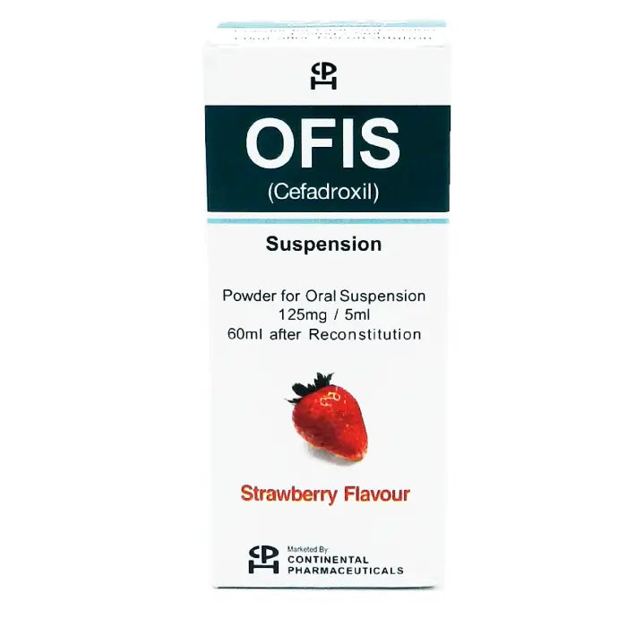 Ofis Suspension 125mg/5ml 60ml – Antibiotic for Infections 01