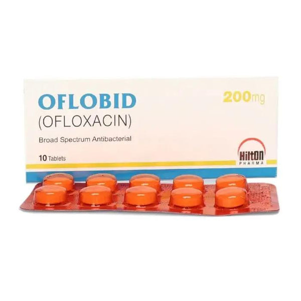 Oflobid 200mg Tablet – Broad-Spectrum Antibiotic for Bacterial Infections
