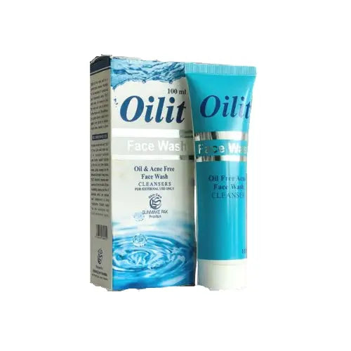 Oilit Face Wash 100ml – Tea Tree, Mandelic Acid & Witch Hazel Anti-Acne Cleanser