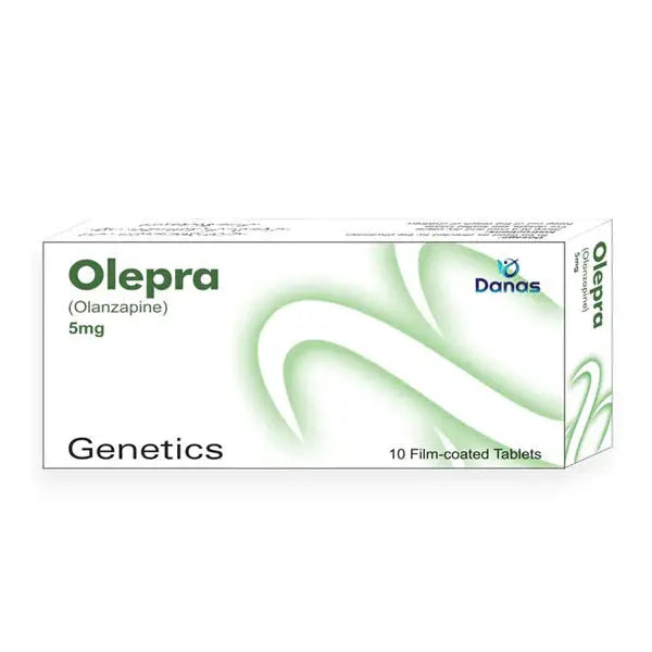 Olepra 5mg Tablets – Olanzapine Antipsychotic (Rx)