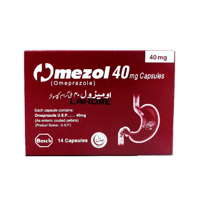 Omezol 40mg Capsule — Omeprazole