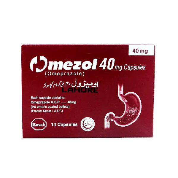 Omezol 40mg Cap...
