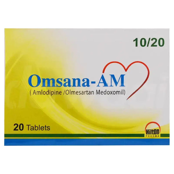 Omsana AM 10/20mg Tablet – Dual Action Blood Pressure Control Formula