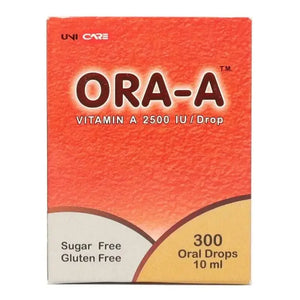Ora A Drop 10ml – Vitamin A Supplement for Eye Health & Immunity