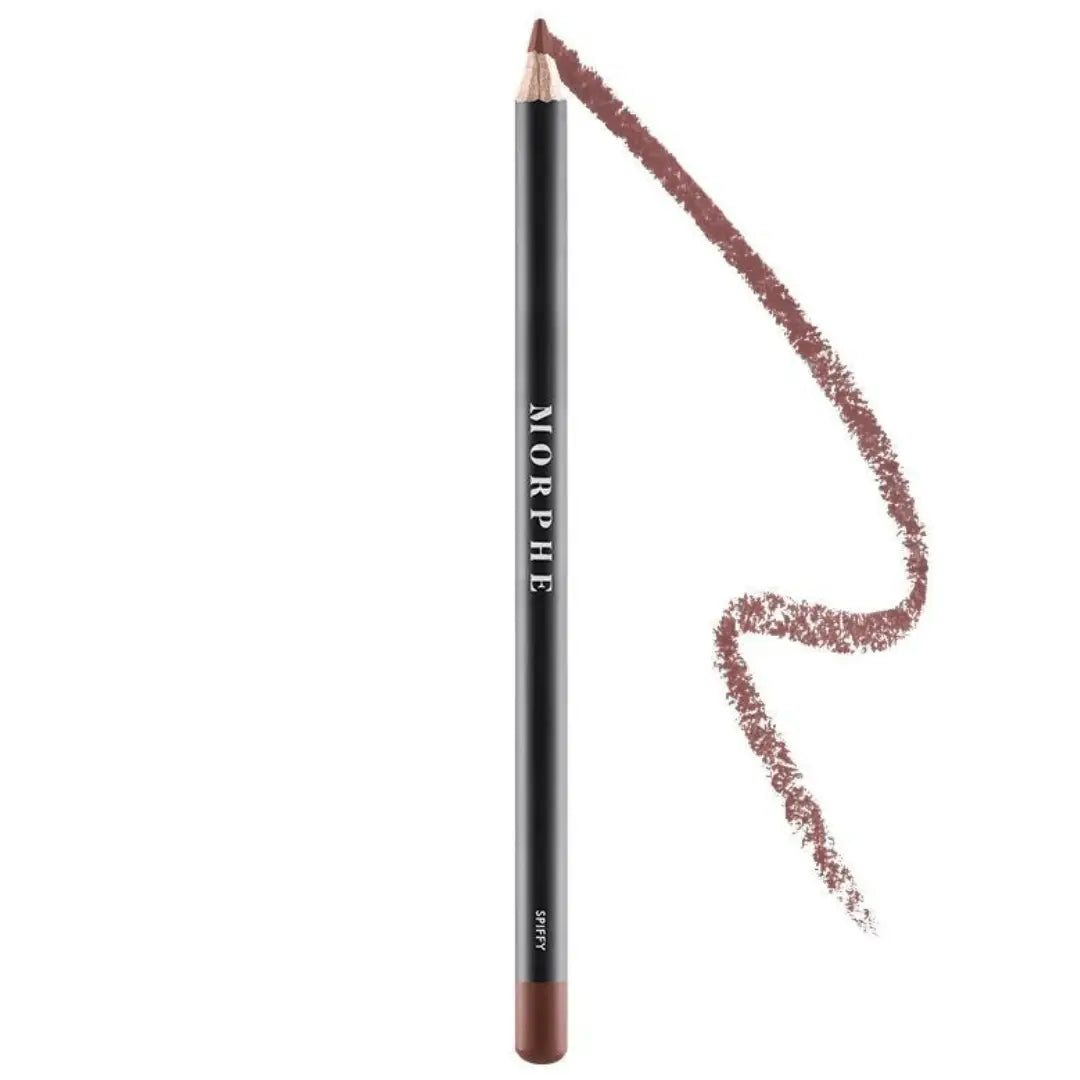 Morphe Zippy Lip and Eye Duo Pencil Rouge red shade swatch
