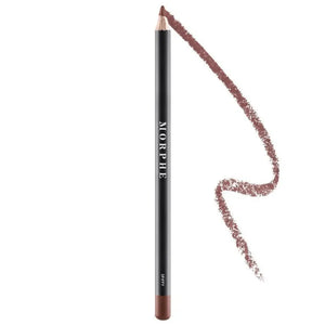 Morphe Zippy Lip and Eye Duo Pencil Rouge red shade swatch