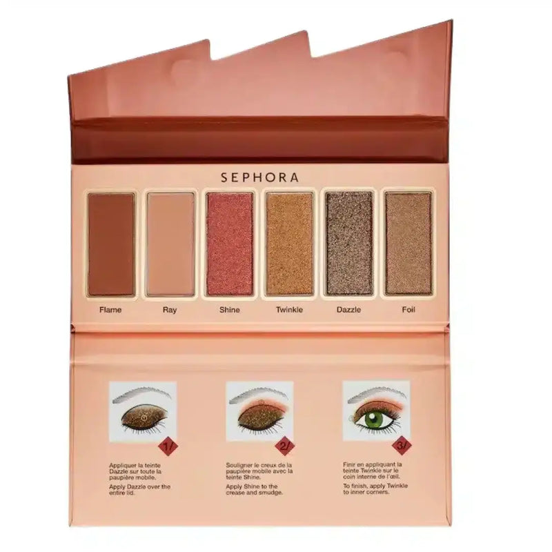 Sephora Fab Four 2 Eye Palettes 2 Face Palettes Set