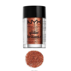 NYX Brilliant Glitter Face & Body GLI04 Copper