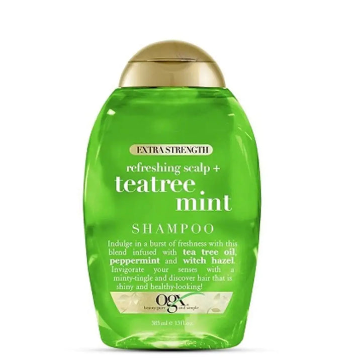 OGX COOLING TEATREE MINT SHAMPOO 