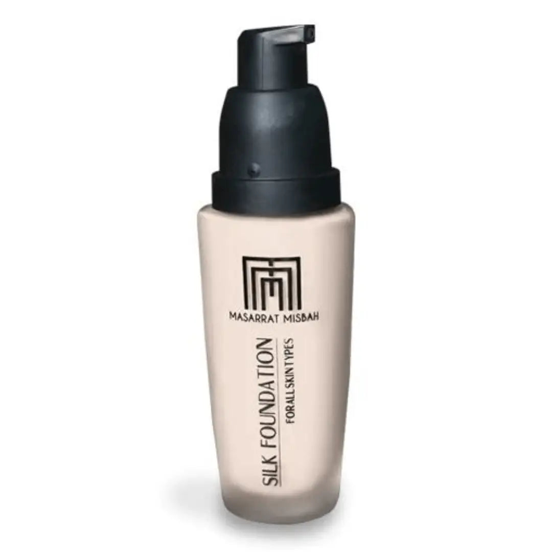 MM Beige Silk Foundation 35g - Lightweight and Long-Lasting Coverage