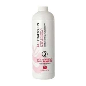 Yogi Care U-Keratin Daily Shampoo Set of 3 x 1000ml