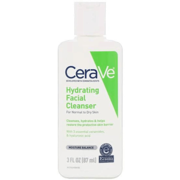 CERAVE MOISTURIZING FACIAL CLEANSER (Normal to Dry Skin) 87ml Derma.pk
