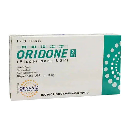 Organic Pharma Oridone 3mg Antipsychotic Tablet