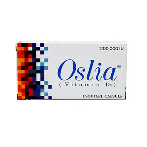 Oslia Vitamin D3 200,000 IU Softgel Capsule