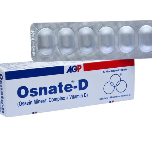 OSNATE D Tablet 30’s – Treats Osteoporosis & Bone Pain AGP