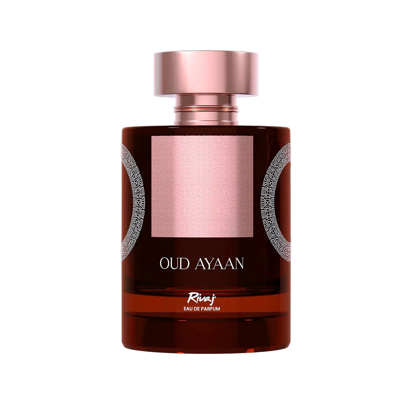 Oud Ayaan Unisex Perfume 100ml by Rivaj – fresh modern light oud fragrance bottle front view