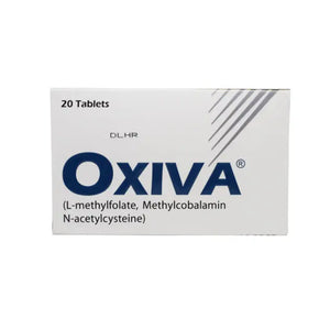 Oxiva Tablet – L-Methylfolate & Methylcobalamin for Nerve and Brain Health