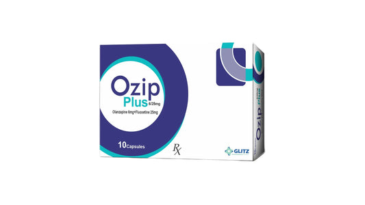 Glitz Pharma Ozip Plus 6/25mg Bipolar & Treatment-Resistant Depression Tablet