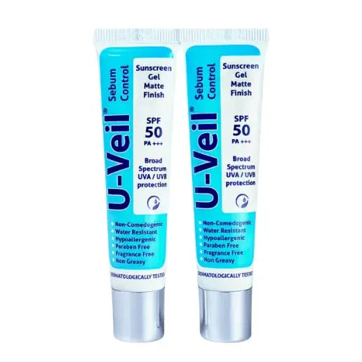 U-Veil Sebum Control Sunscreen Gel SPF 50