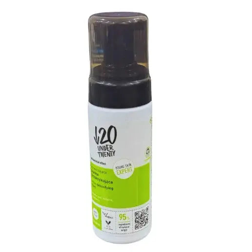 PHARMACERIS T Puri-Sebotonique U20 95% Active Detoxifying Mousse 200ml - Deep Cleansing for Oily & Acne-Prone Skin (Imported from Poland)