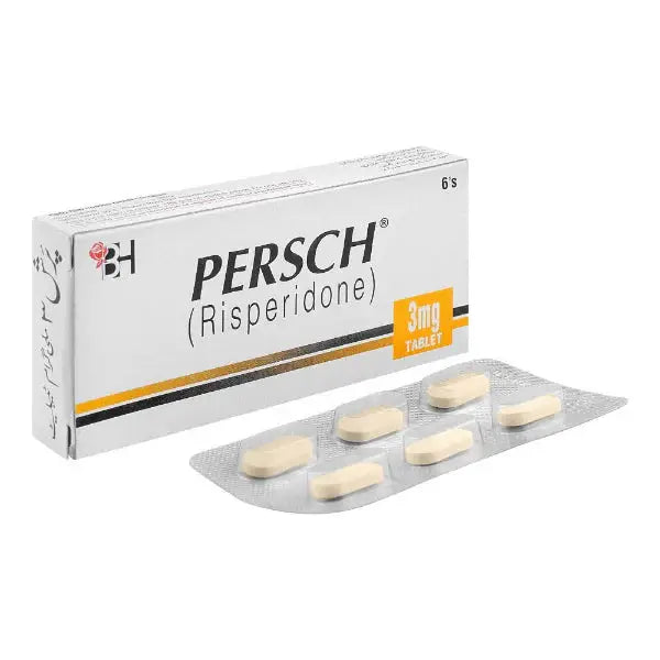 Persch 3mg Tablets – Risperidone for Schizophrenia & Bipolar
