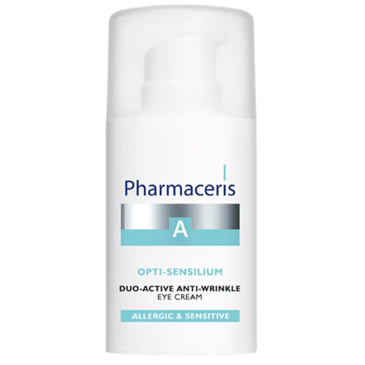 PHARMACERIS A Opti-Sensilium Duo-Active Anti-Wrinkle Eye Cream (15ml) | For Sensitive Skin | derma.pk