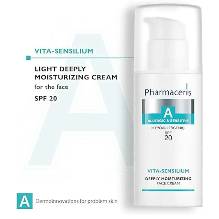Revitalize Your Skin with PHARMACERIS A Vita-Sensilium Nourishing Cream (50ml) | For Sensitive Skin | derma.pk pharmaceris