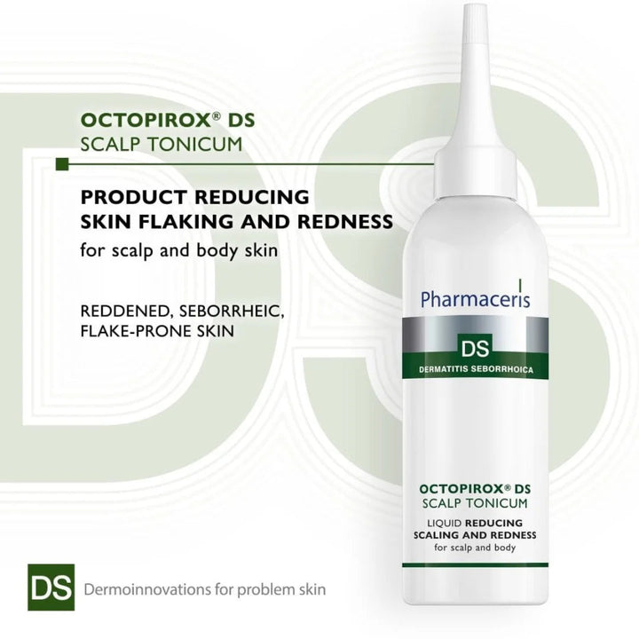 PHARMACERIS DS OCTOPIROX DS Scalp Tonic (100ml) - Imported from Poland pharmaceris