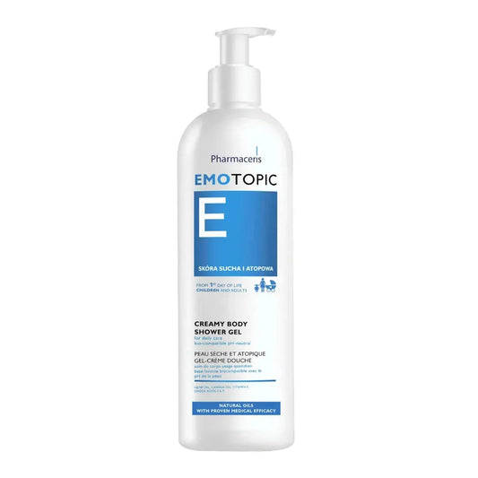 PHARMACERIS E Soothing Body Wash (400ml) | For Sensitive & Dry Skin | derma.pk
