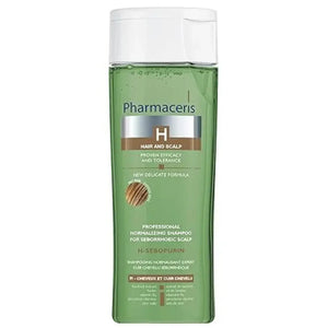 PHARMACERIS H SEBOPURIN Shampoo for Oily Hair & Scalp (250ml) - Imported from Poland