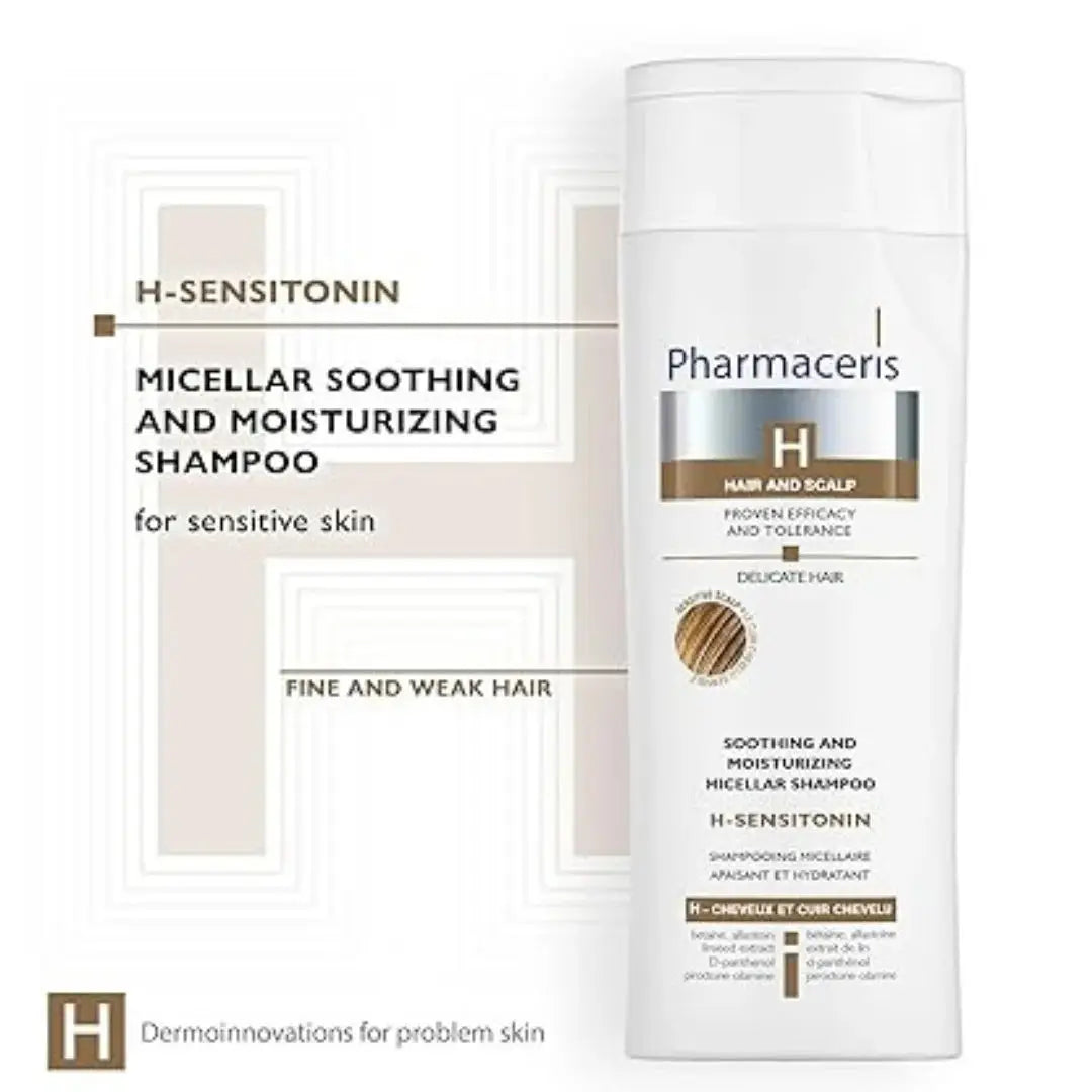PHARMACERIS H-SENSITONIN Shampoo for Sensitive Scalp (250ml) - Imported from Poland