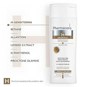 PHARMACERIS H-SENSITONIN Shampoo for Sensitive Scalp (250ml) - Imported from Poland