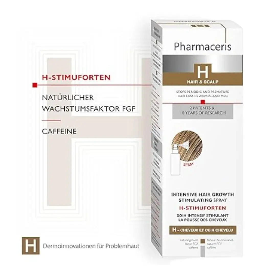 PHARMACERIS H STIMUFORTEN Hair Growth Spray (125ml) - Imported from Poland