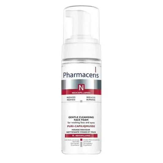 Face Cleanser for Sensitive Skin - PHARMACERIS N PURE CAPILIQ MOUSSE 150ml - derma.pk