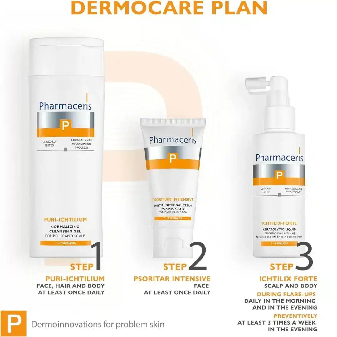 Pharmaceris Puri-Ichtilium cleansing gel — Polish pharmaceutical skincare for inflammatory skin conditions
