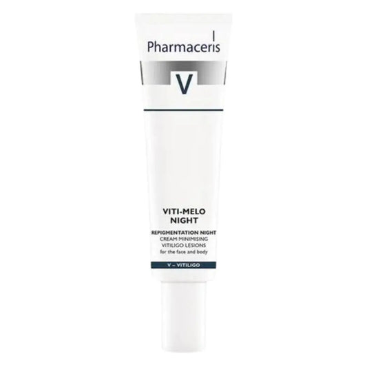 PHARMACERIS VITI MELO NIGHT Cream 40ml (Dark Spot Corrector & Skin Brightening) - Original Import from Poland