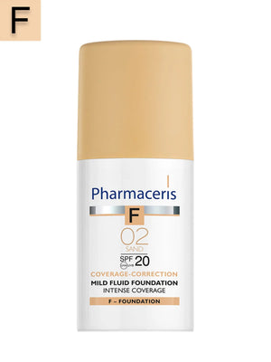 Pharmaceris F Sand 2 SPF 20 Fluid Foundation 30ml