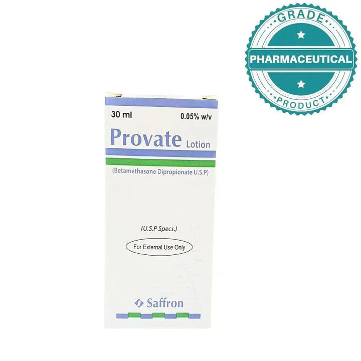 PROVATE LOTION (BETAMETHASONE DIPROPIONATE U.S.P) 30ml Saffron