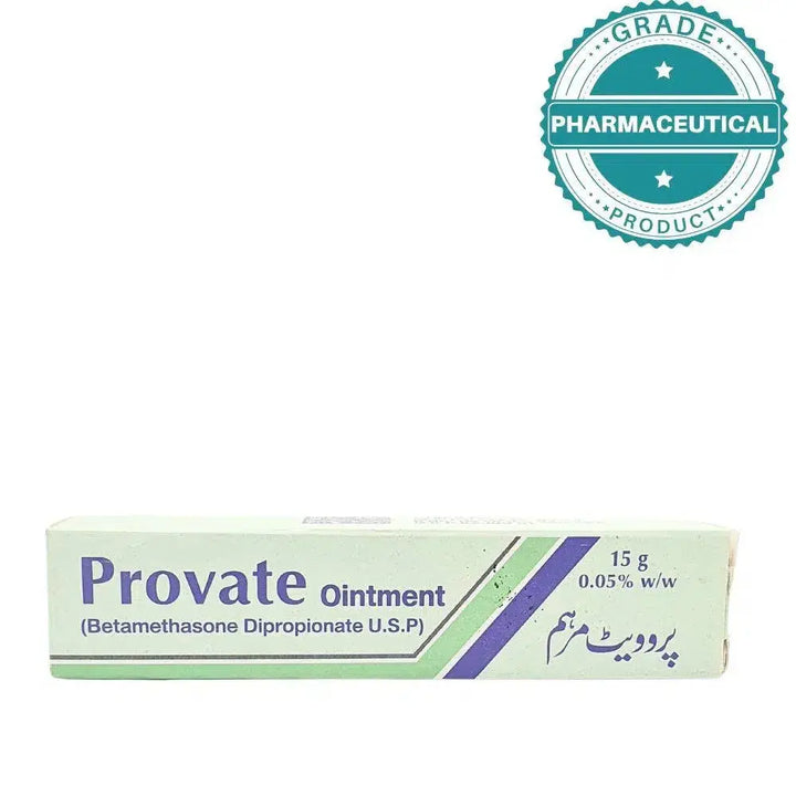 PROVATE OINTMENT (BETAMETHASONE DIPROPIONATE) 15g Saffron