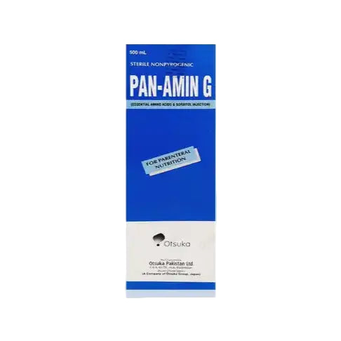 Pan Amin G 500ml Injection — Amino Acid IV Infusion for Nutritional Support – Available in Pakistan