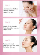 BIOAQUA Honey Peach Hexapeptide Moisturizing Face Sheet Mask 25g photo 3