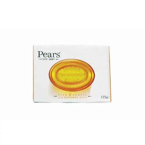 Pears Pure & Gentle Soap 125g – Natural Oils Moisturizing Bar