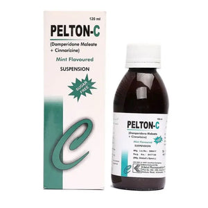 Pelton C Syrup – Domperidone & Cinnarizine for Nausea & Motion Sickness
